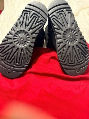 UGG Black Winter Rain Boots